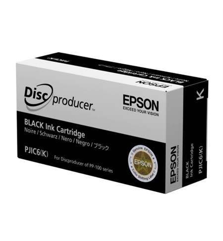 C13S020693 Epson Discproducer Ink PJIC7(K), Black