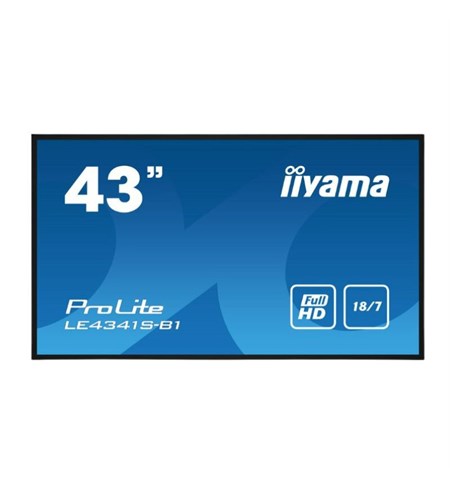 Iiyama LE4341S-B1 43 Inch LCD Digital Signage Display