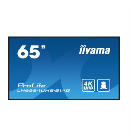 Iiyama ProLite LH6554UHS-B1AG 65 Inch 4K UHD Digital Signage Display