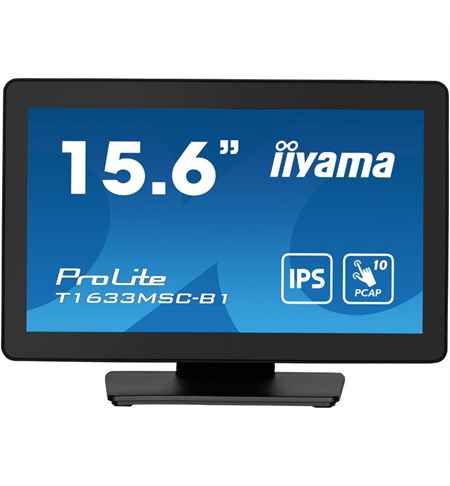Iiyama ProLite T1633MSC-B1 15.6 Inch PCAP Multi-Touch Monitor