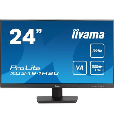 Iiyama ProLite XU2494HSU-B6 Full HD Monitor, 23.8 Inch Black