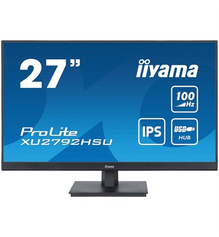 Iiyama ProLite XU2792HSU-B6 Computer Monitor, 27 Inch, Full HD, Black