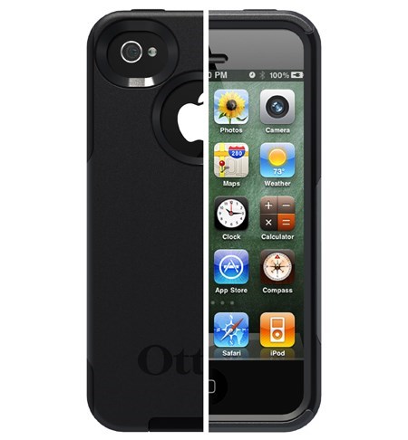 OtterBox Commuter Series Case for iPhone 4 / 4S, Black International