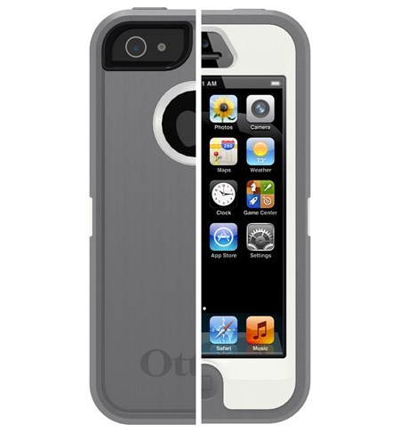 OtterBox Defender Series for Apple iPhone 5, Glacier  international