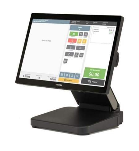 TCx 810 E65 15.6 Inch POS System, 16GB/256GB, WIN10 IoT Enterprise LTSC 2021, Dual-Hinge Stand