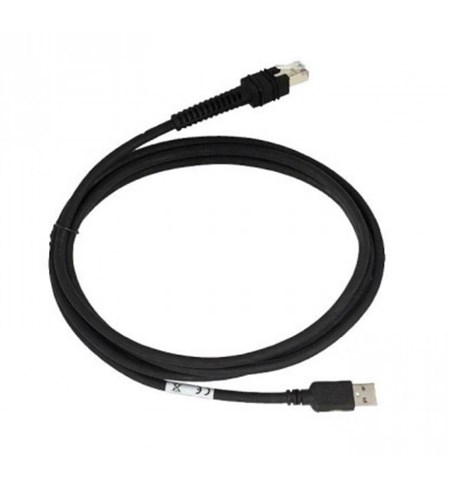 CBA-U47-S15ZAR Zebra 15ft Shielded USB Cable (Series A Connector)