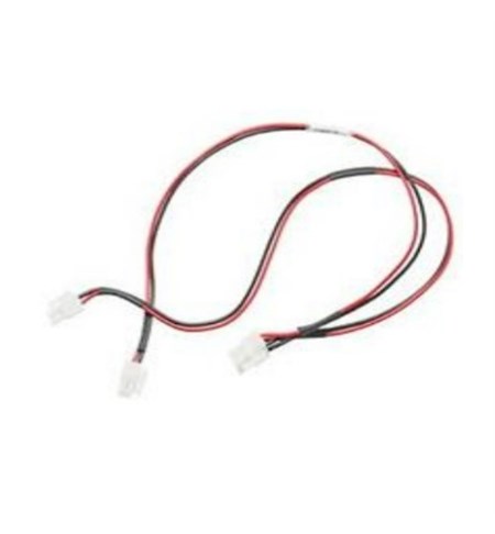CBL-DC-393A1-02 Zebra Power Cable Black/Red 1m