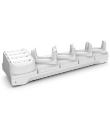 CRD-TC2W-BS54B-01 Zebra Healthcare White 4-Slot Charge Only Cradle for TC21-HC & TC26-HC