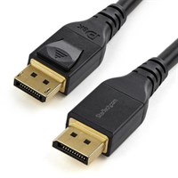 50ft (15m) VESA-Certified Active DisplayPort 1.4 Cable, DP8K DisplayPort  Cable w/HBR3, HDR10, MST, DSC 1.2, HDCP 2.2, 8K 60Hz, 4K 120Hz - DP 1.4  Cable