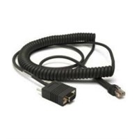 Image of CBL-120-300-C00 - Honeywell 9.8ft Coiled RS232C Cable (9 Pin, +/-12V Signals)
