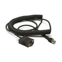 Image of CBL-220-300-C00 - Honeywell 9.8ft Coiled RS232 Cable (9 Pin , +5V Signals)